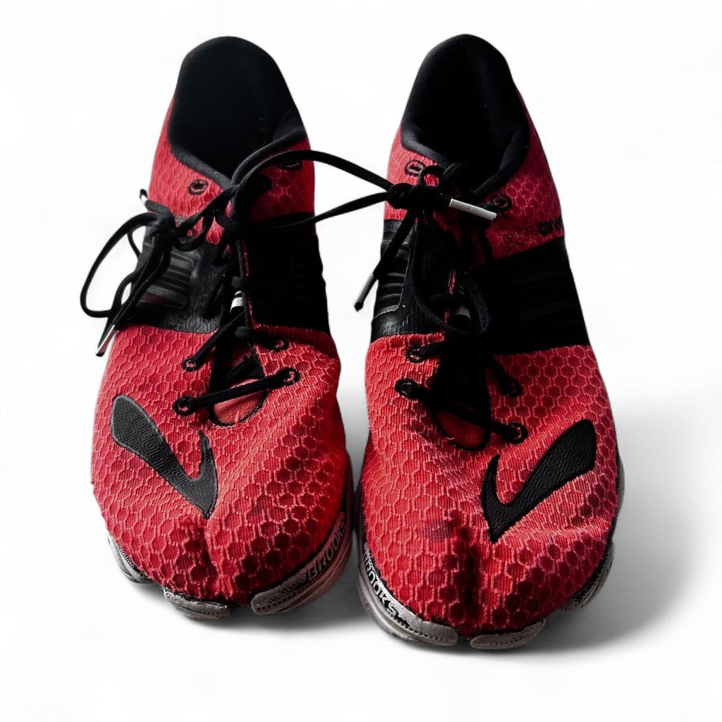 Men’s Red and black Brooks running shoes #running uk size 9.5 sku 6983
