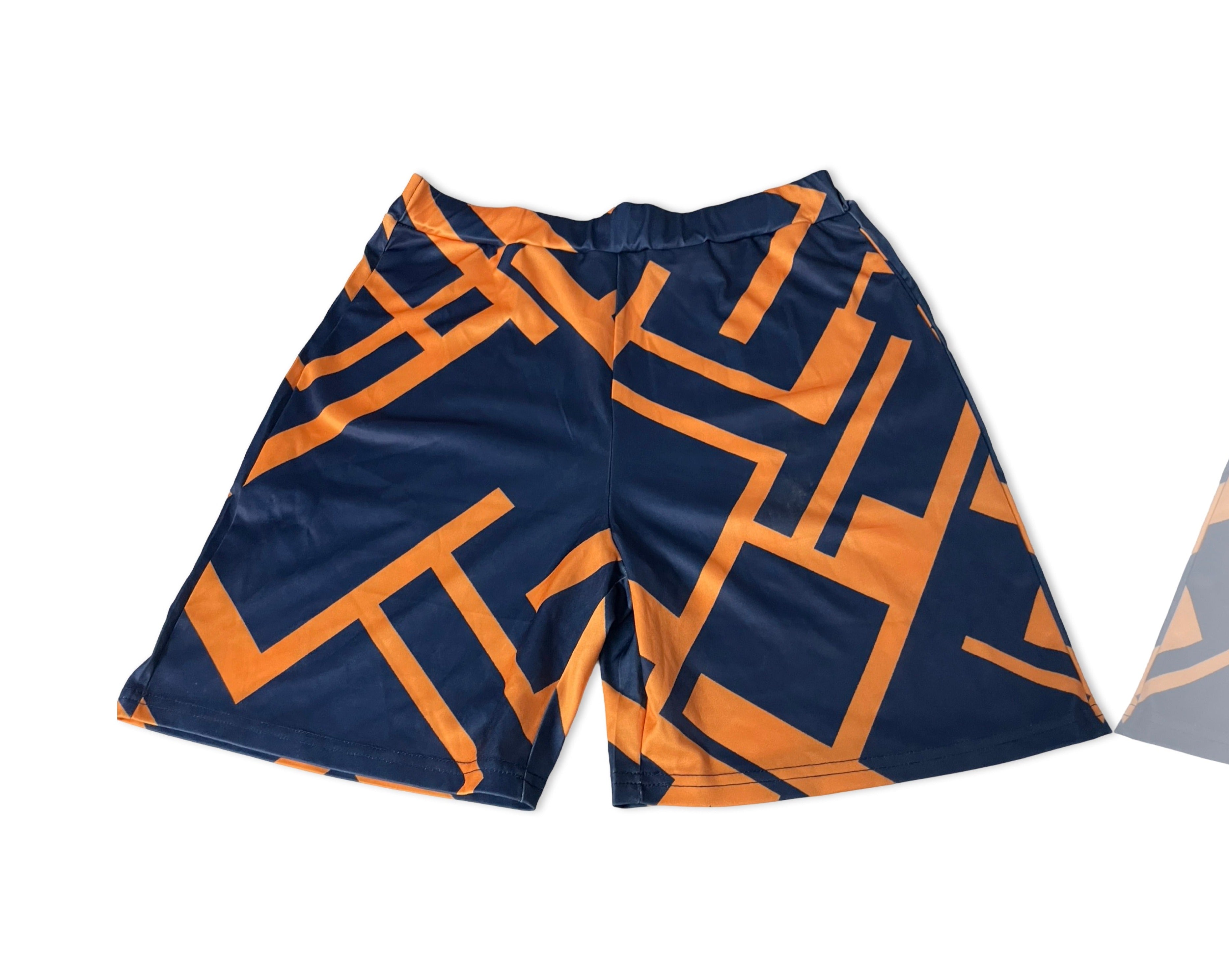 Vintage print swim shorts in W30 L7 |SKU 4235