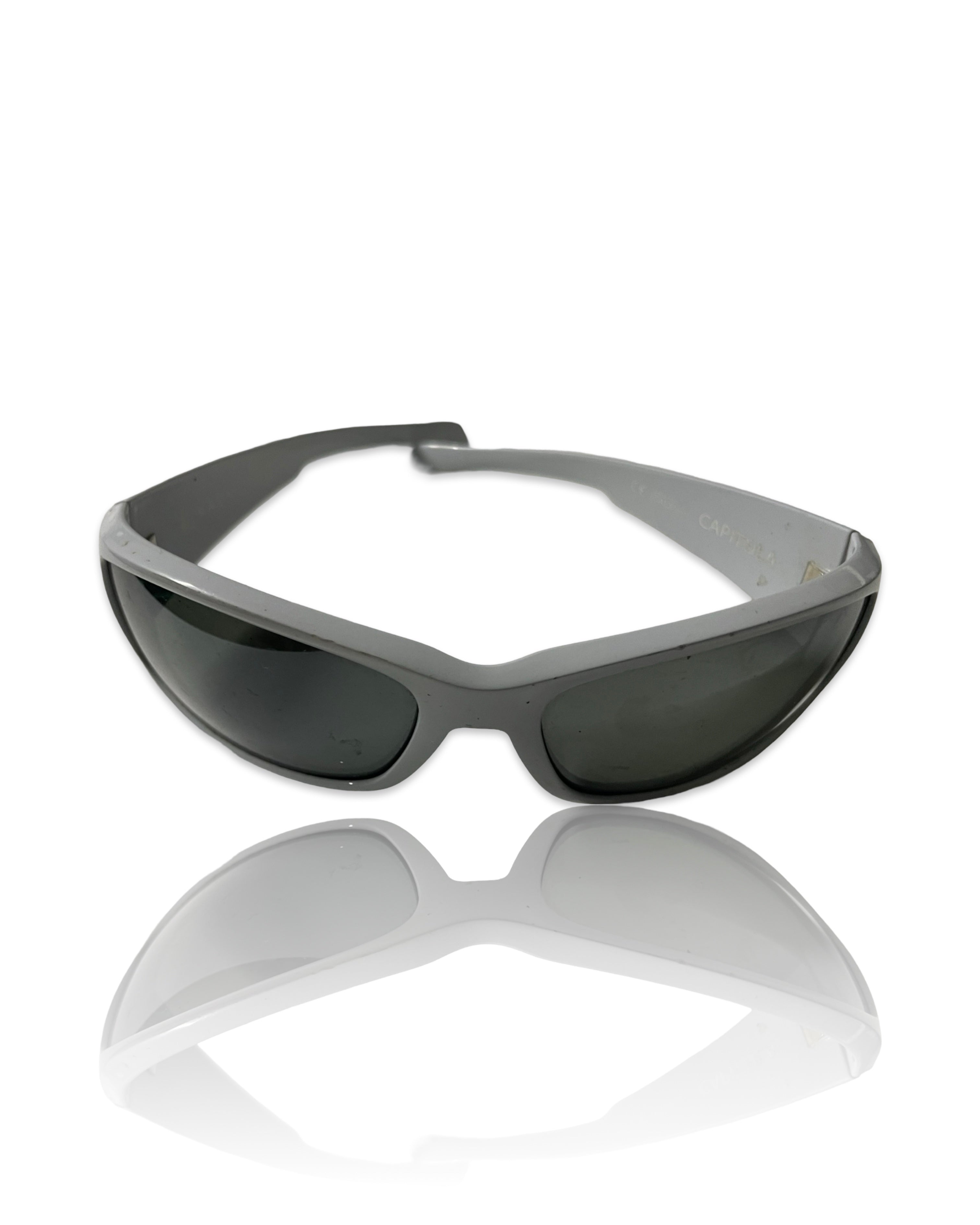 Unisex grey mens and women's Made in Italy Capitoli sunglasses |SKU 4219