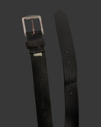Vintage Gap black leather mens belt size M