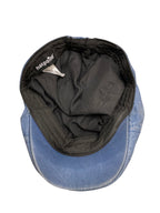 Rubynee Vintage y2k blue washed mens flat cap