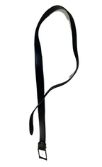 Vintage Hugo Boss plain black belt | L45 | SKU 4477
