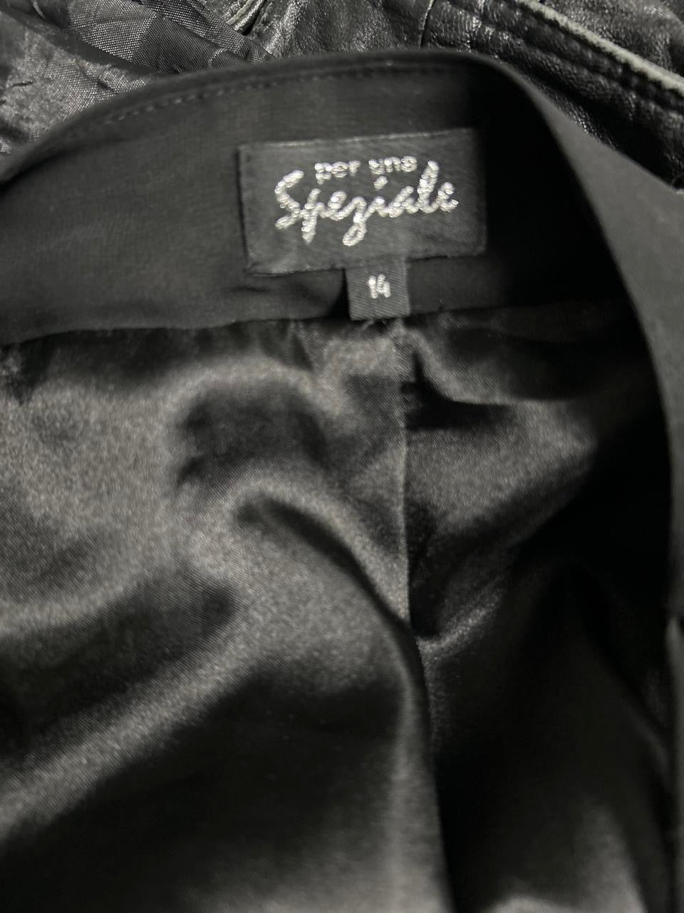 Per Una Women's Black Sequin Cropped open front Jacket Size 14 L25W17 SKU 6948