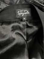 Per Una Women's Black Sequin Cropped open front Jacket Size 14 L25W17 SKU 6948