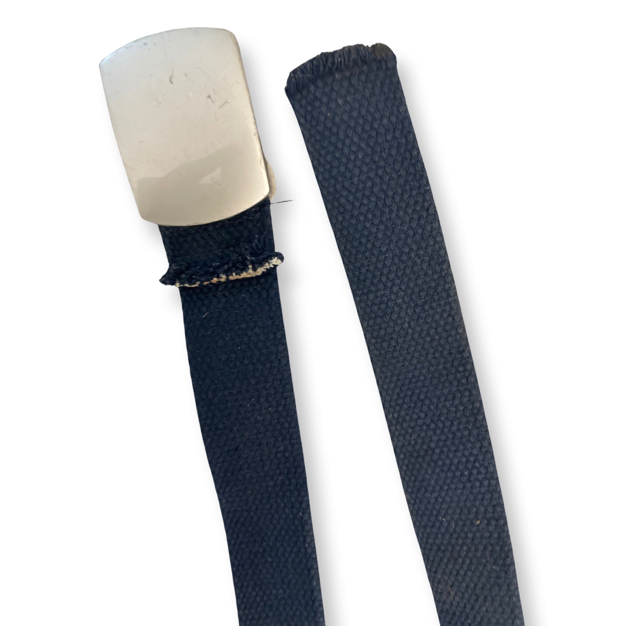 Rubynee Vintage y2k elastic braid blue belt size M