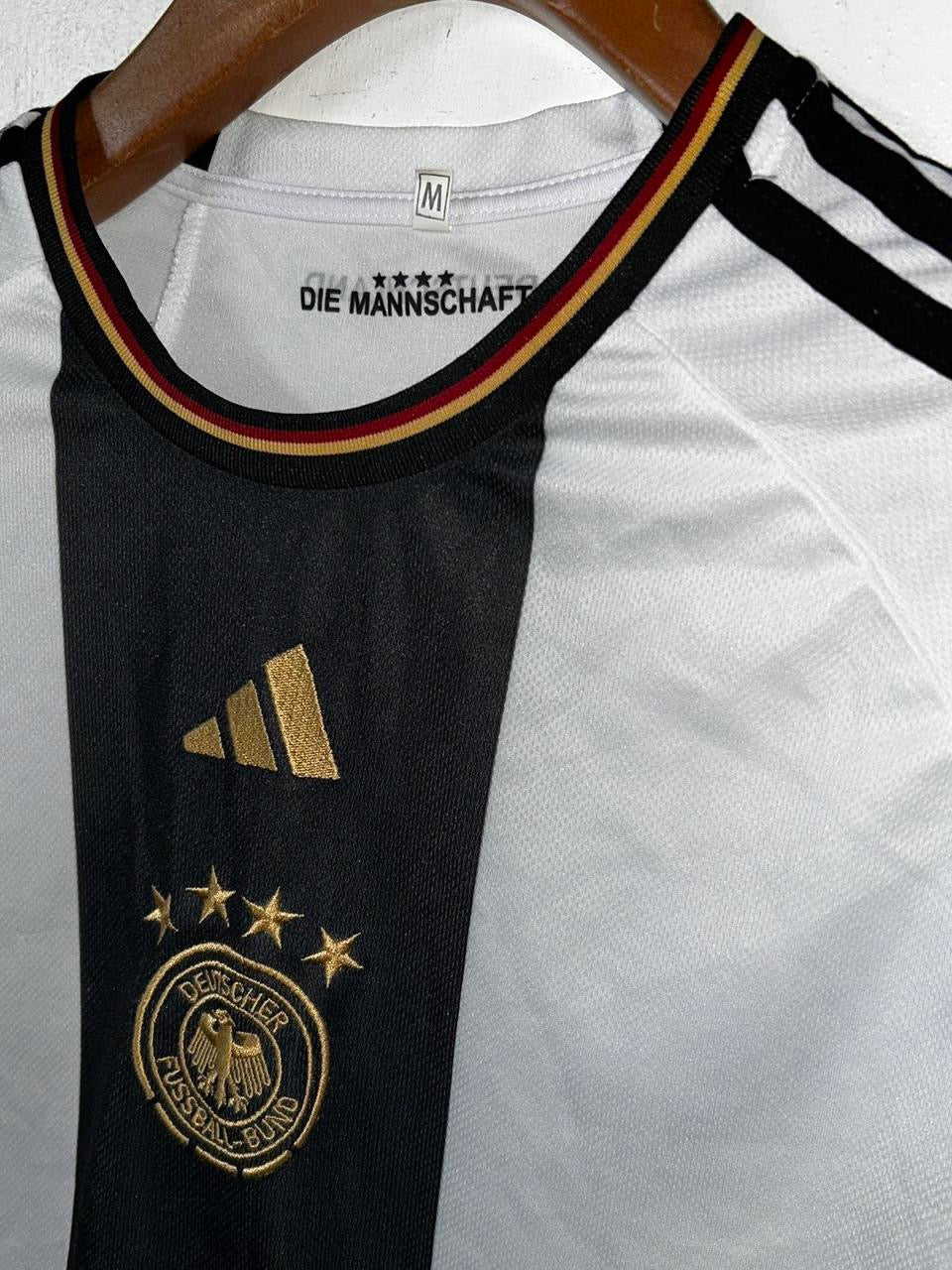 Adidas Germany 2008-09 home football shirt footballshirts in size medium 
L 28 W 26
SKU 7163