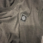 Vintage Men’s Stone Island Patch Logo Round Neck T-Shirt Grey Size XXL SkU 6833