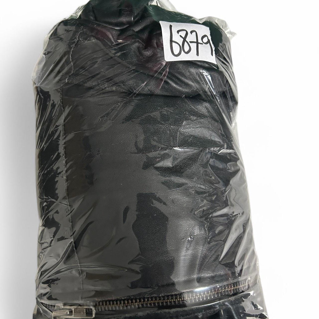 Vintage women’s Black Cabela's leather jacket #leatherjacket in xxl l 28 w 21 SKU 6879