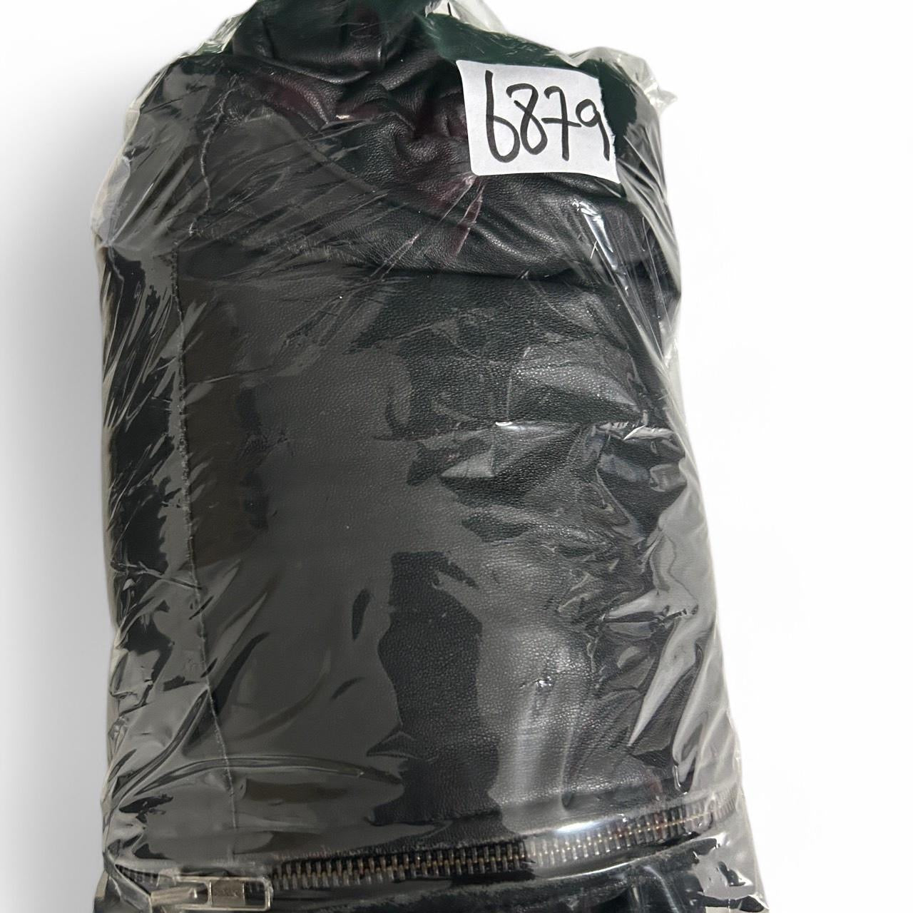 Vintage women’s Black Cabela's leather jacket #leatherjacket in xxl l 28 w 21 SKU 6879