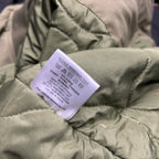 Mens Womens The crack Army Green Canvas Bomber Flight Jacket, Size  XL  SKU 6917