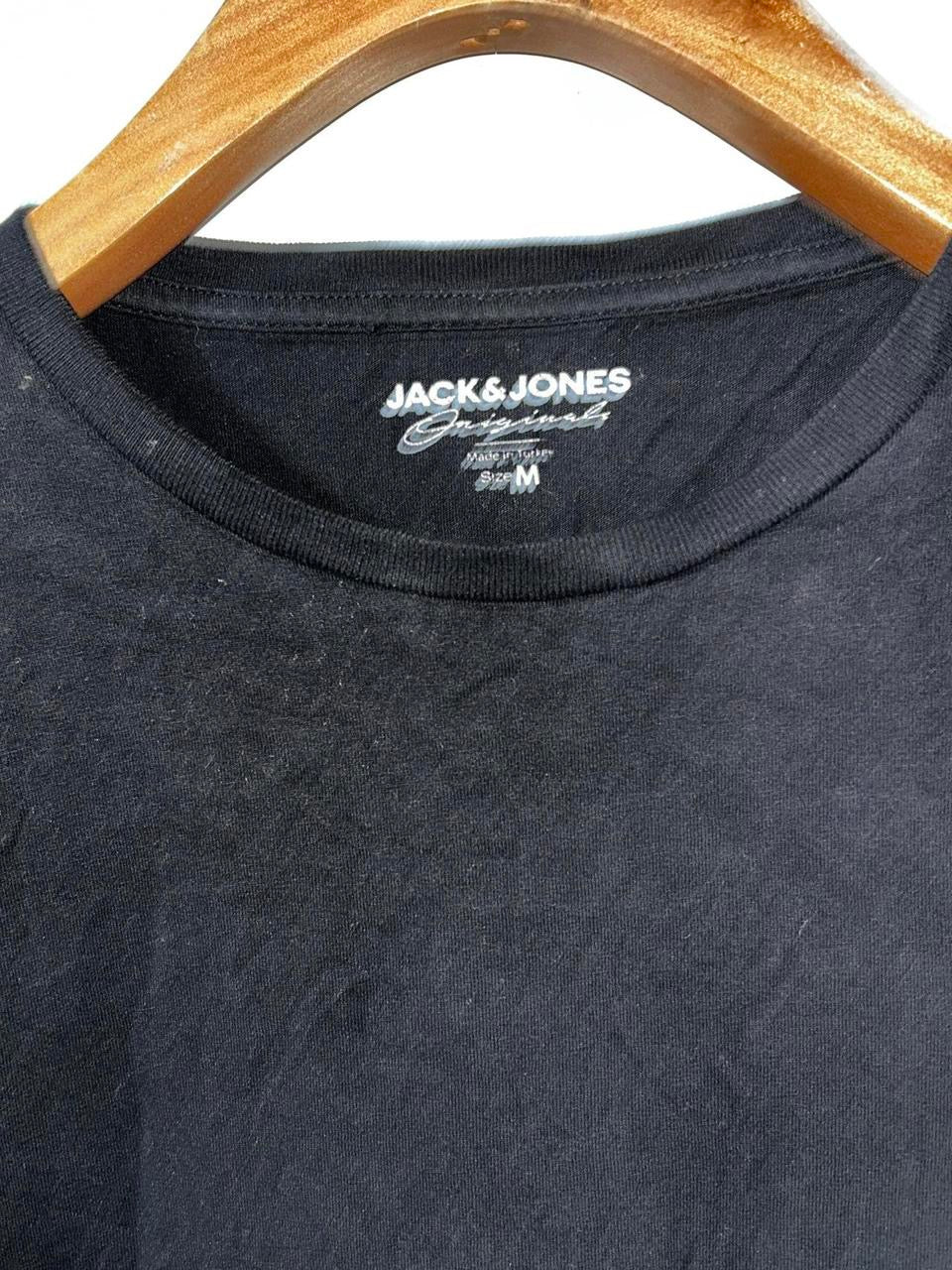 Jack & Jones Originals oversized long sleeve t-shirt with a dragon back print in black.