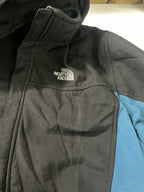 "New The North Face Women's Blue Insulated Hooded Windbreaker Jacket XXL (Recommended Size XL) - SKU 4153