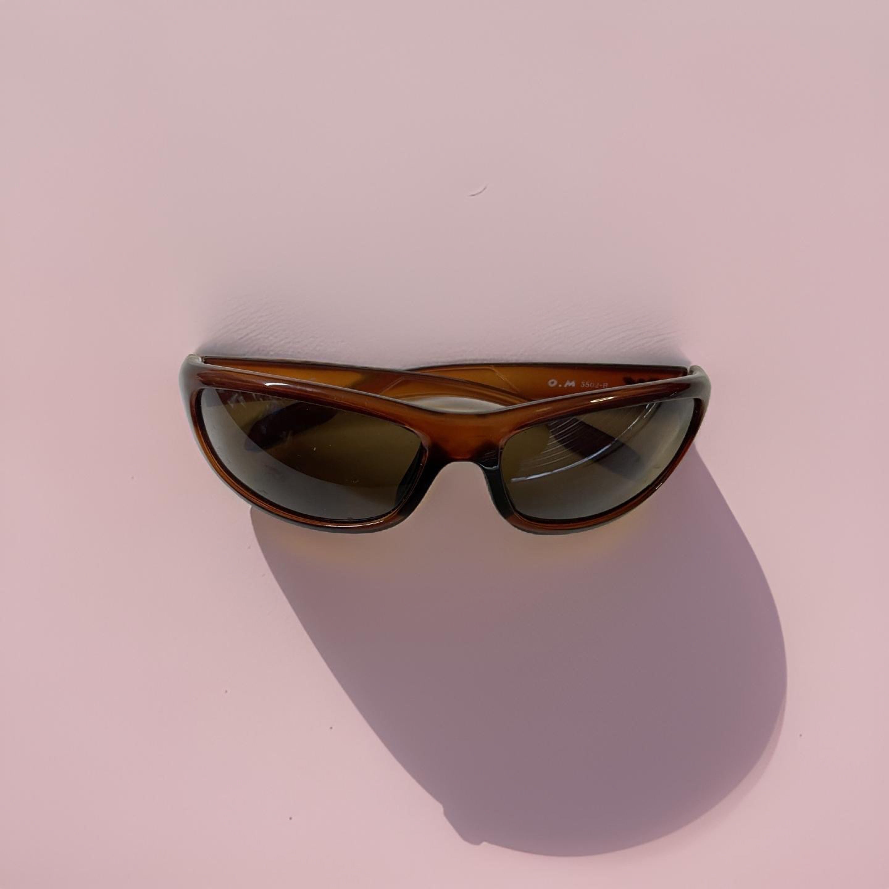 Vintage Brown Adult Size Sunglasses|SKU 4200