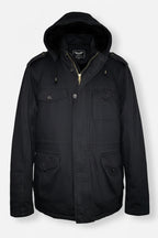 Alliance Fashion Unisex Full Zip Hooded Winter Jacket Grey Size L