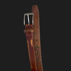 Rubynee Vintage y2k mens leather brown belt