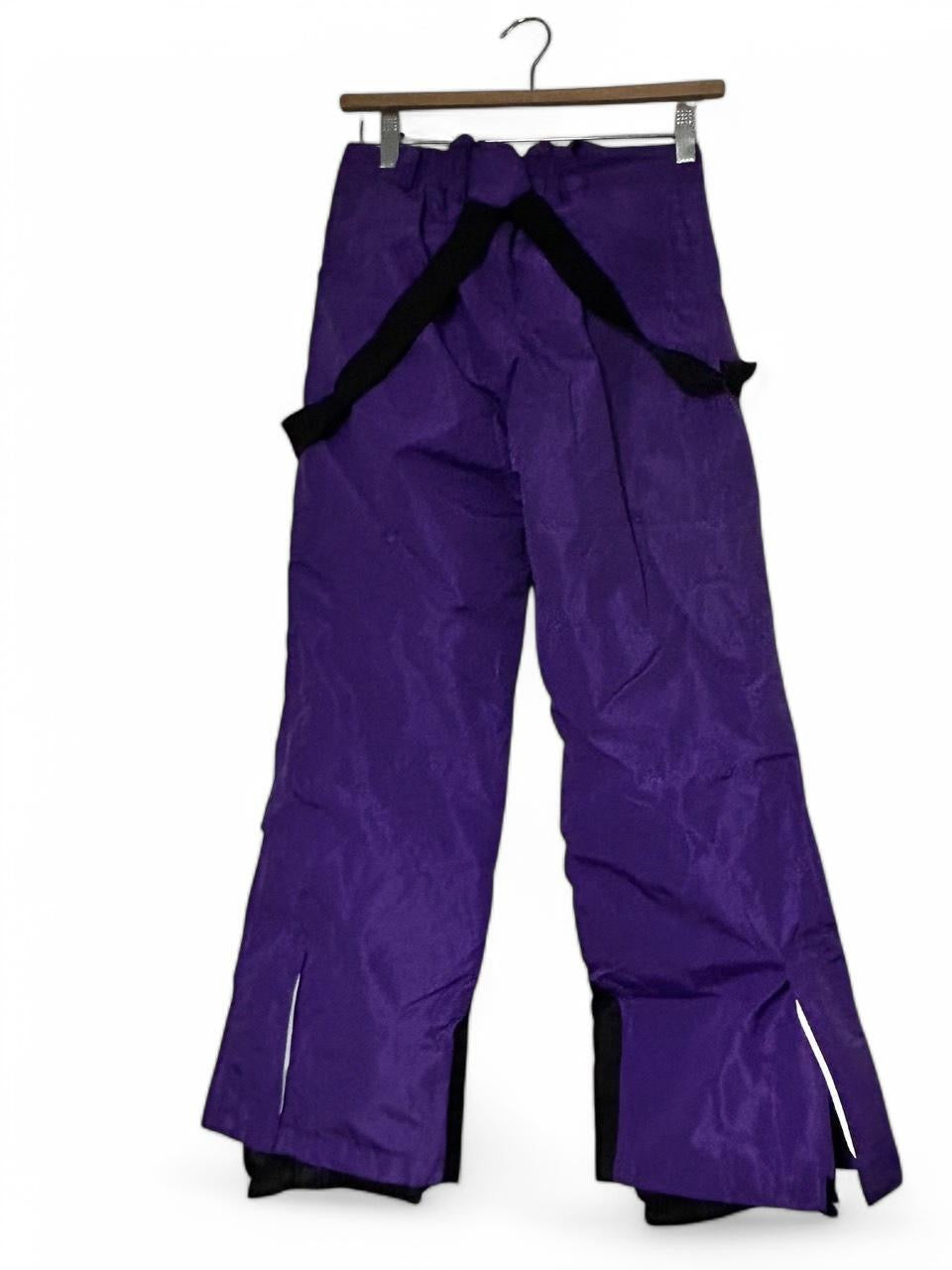 Crivit Children's Ski Trousers Girls Size 10-12 Purple Water-Repellent W24L28 SKU 6956