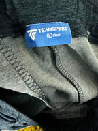 Vintage Men’s Teamspirit Big Logo Graphics Black Sweatpants L W32 L 32 SKU 6954