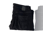 vintage black women's pieces jeggins in XL L31 W32|SKU 4238