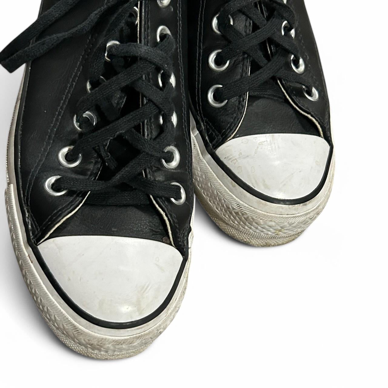 WOMEN'S TRAINERS ALL STAR LEATHER CONVERSE  PLATFORM TRAINERS UK 5- US7 SKU6895