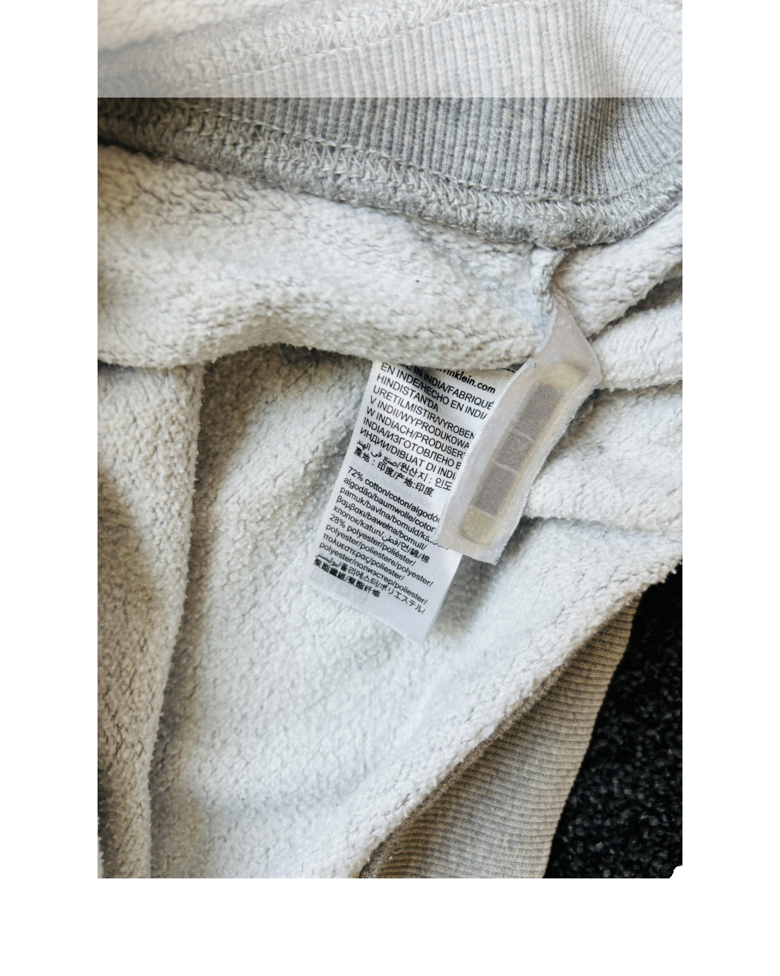 Vintage Calvin Klein Grey Sweater - Size M (Tag XXL, Recommended M)