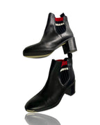 Cliche Vintage| Vintage Black CALVIN KLEIN Womens Boots UK 6 SKU 4080