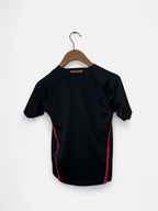 black Nike Ronaldinho 2006-07 Total 90 football training shirt with red and gold accents
