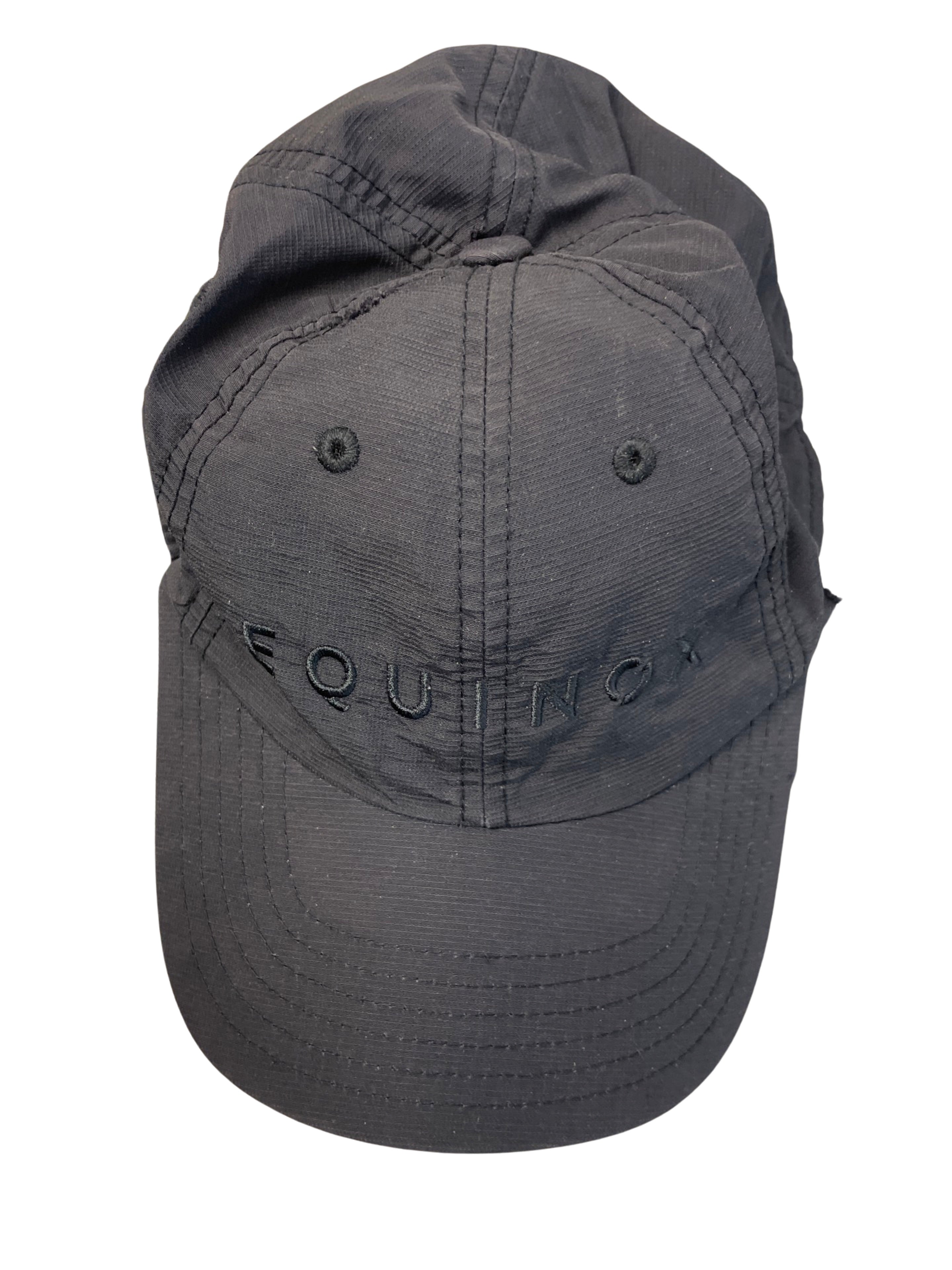 Rubynee Vintage y2k black baseball cap with equinox crest design