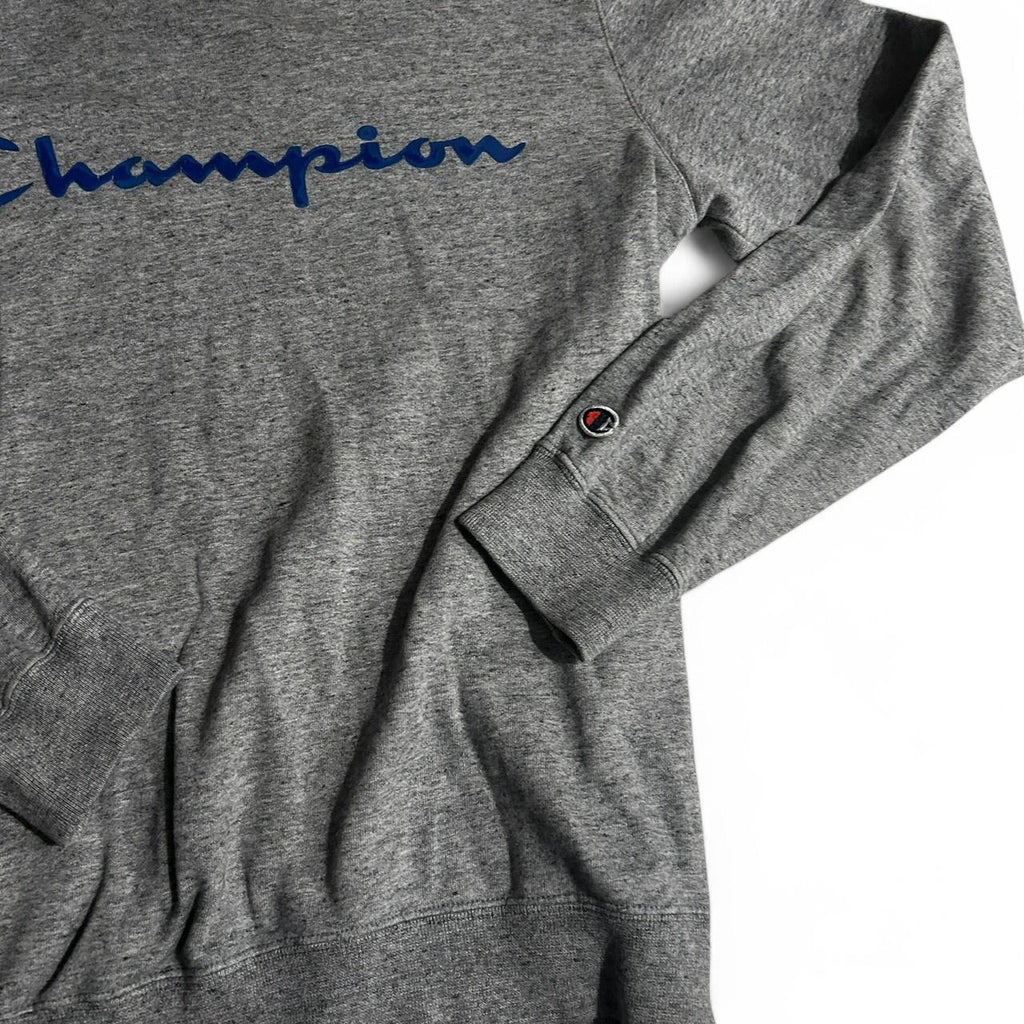 Vintage Grey Champion Spellout Sweatshirt In Xsmall SKU 6840