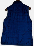 Women’s Core365 Blue lightweight nylon gilet with zip up front and pockets #outdoor in size medium  L 27 W 19 SKU 7024