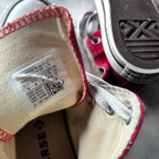 Red and white Converse trainers #Converse #Trainers size 4 men’s size 6 women’s sku 6981