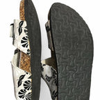 BJORNDAL Womens Fun Floral Sandals Shoes - Sz 39  US 8.5 uk 7