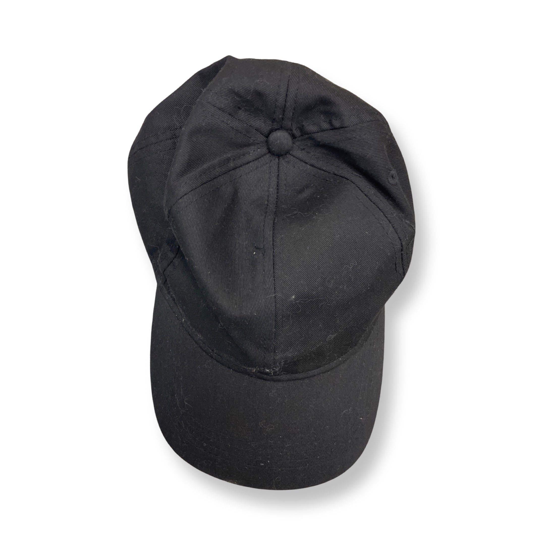 Rubynee Vintage y2k plain suede black baseball cap