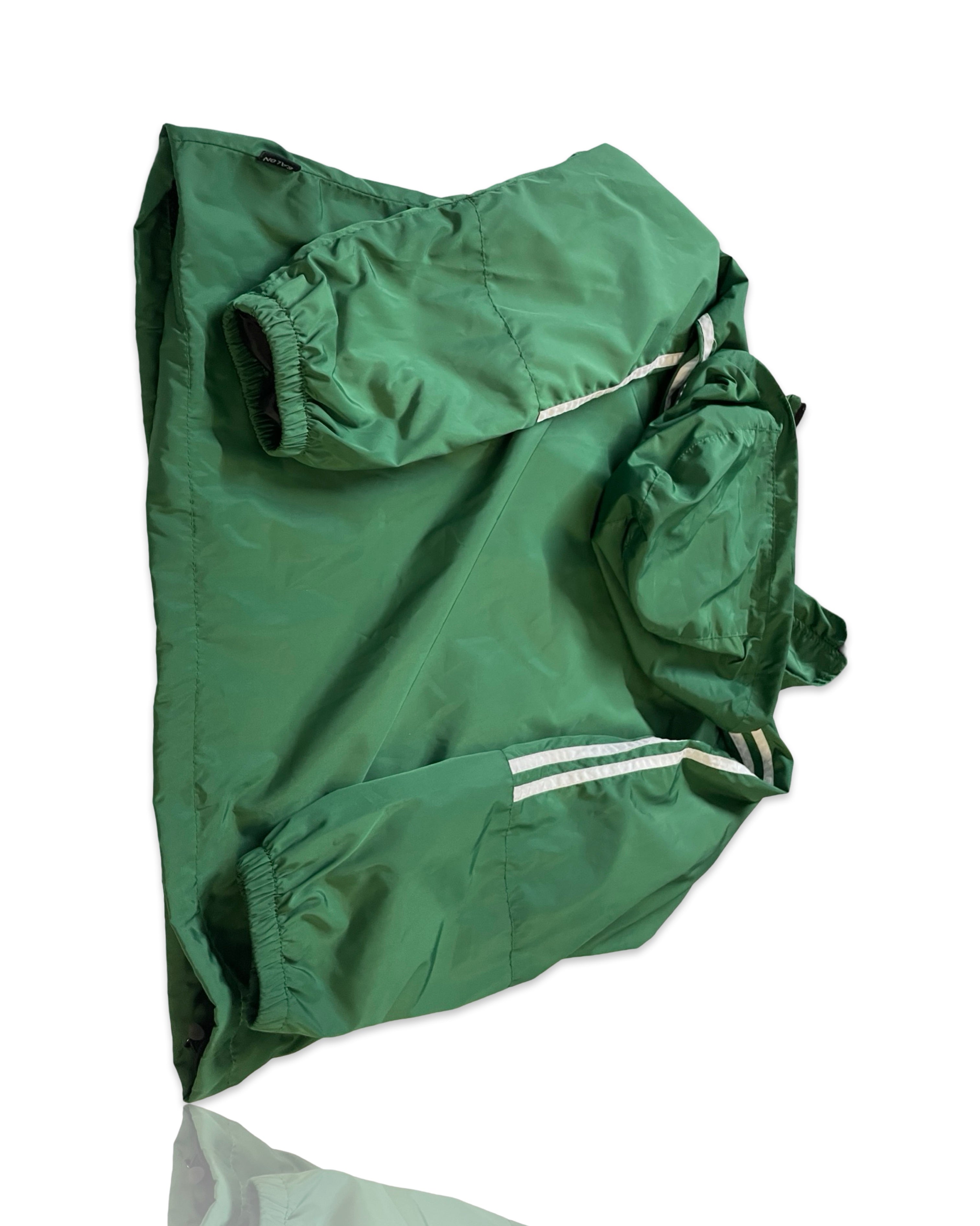 Vintage lightweight Balcon green mens windbreaker jacket in size small TO Medium L28 W22| SKU 4177