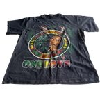 VINTAGE BOB MARLEY one love reggae ska rare tee shirt Made in USA 