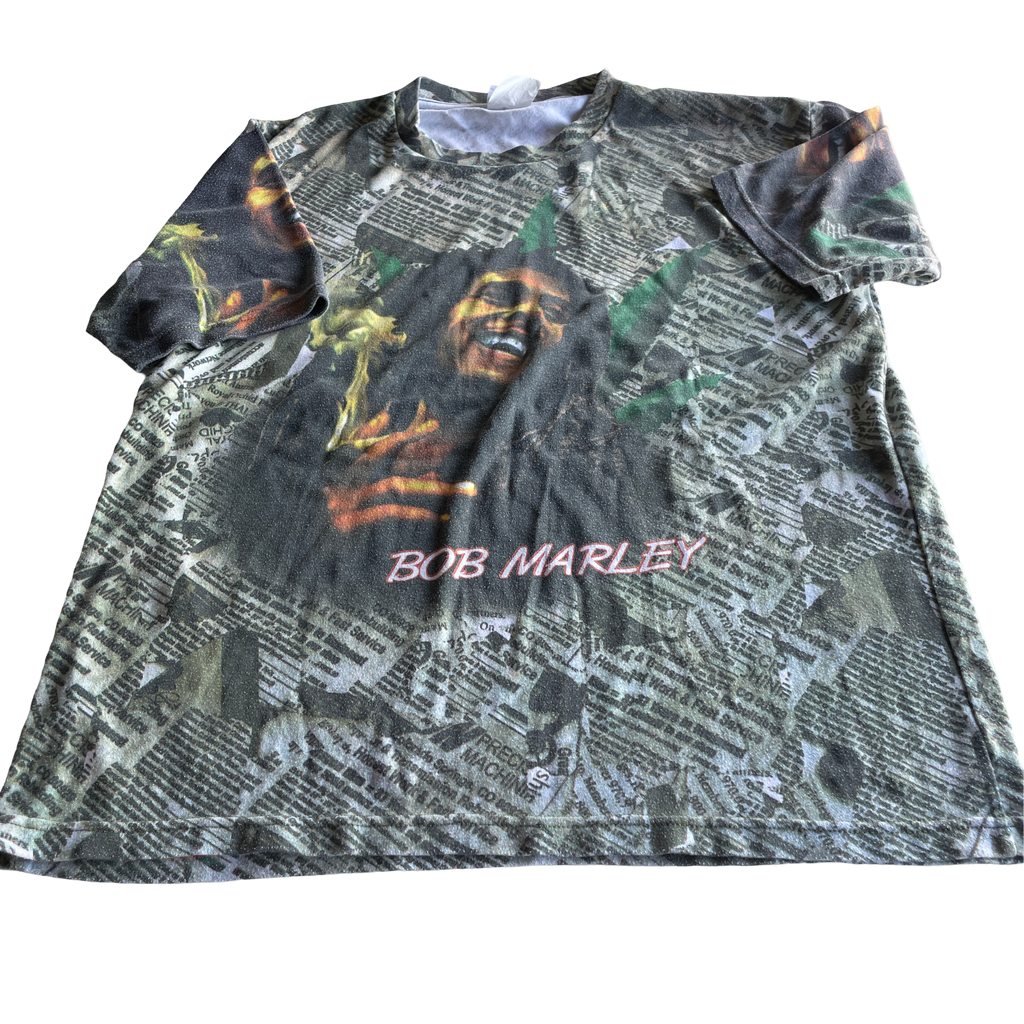 bob marley full print t shirt
