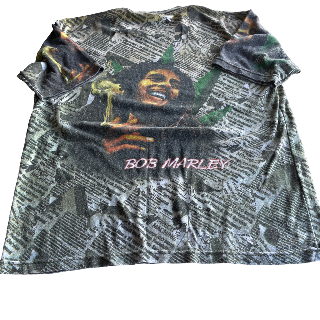 bob marley full print t shirt