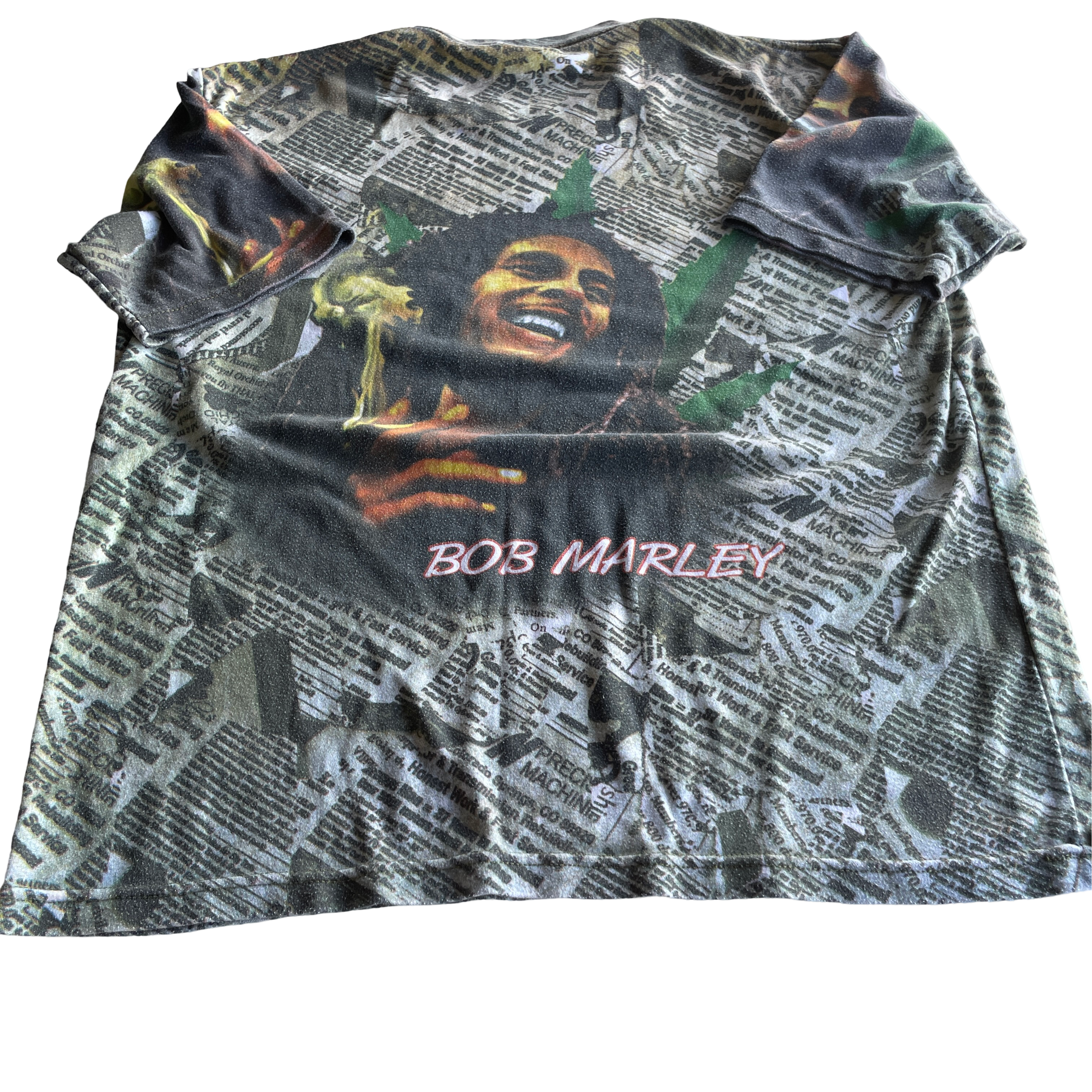 bob marley full print t shirt