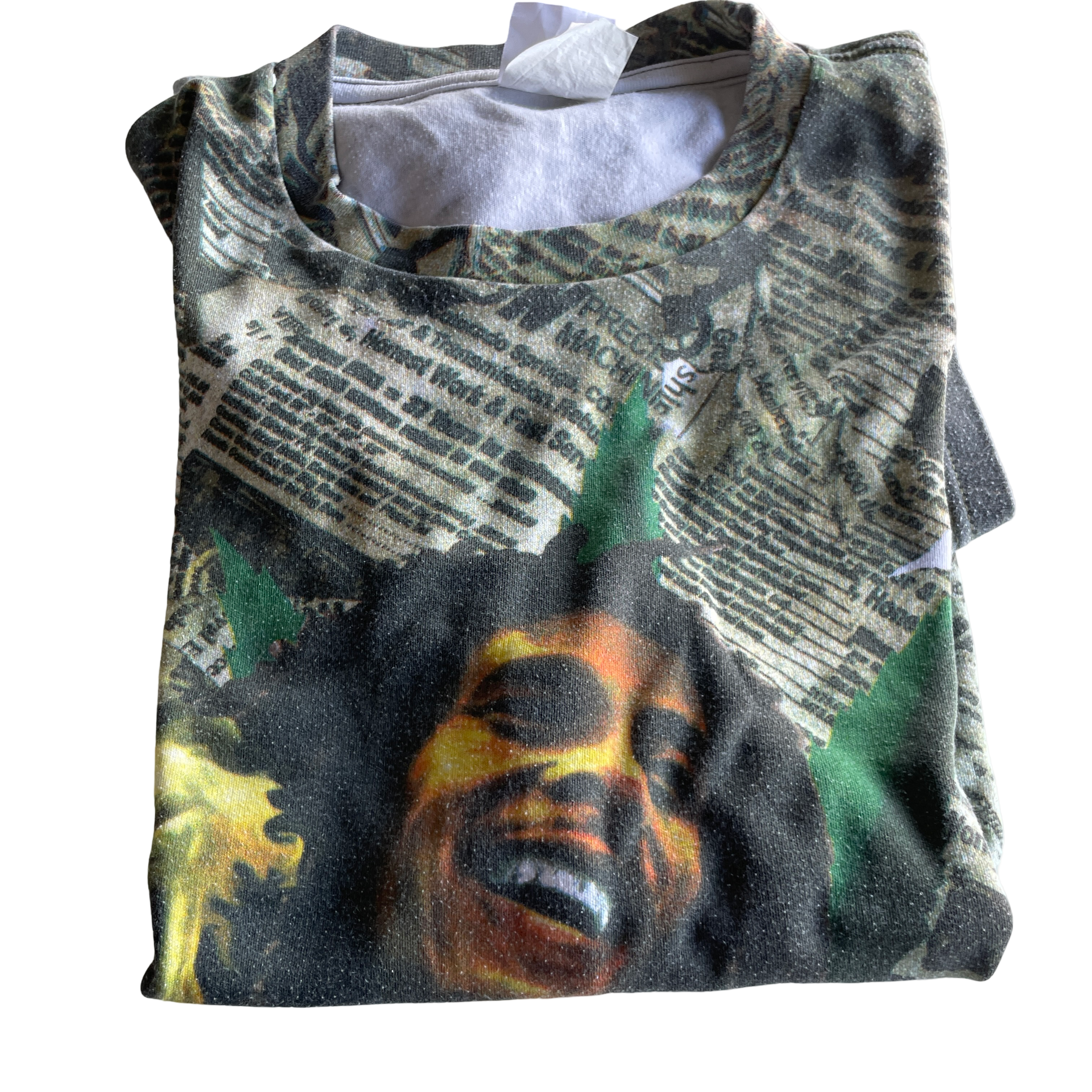 bob marley full print t shirt
