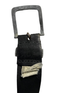 Vintage Wrangler men's black genuine leather belt| L45 | SKU 4482