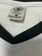 Germany 2002 World Cup Jogi Löw white and black retro football shirt #retrofootball