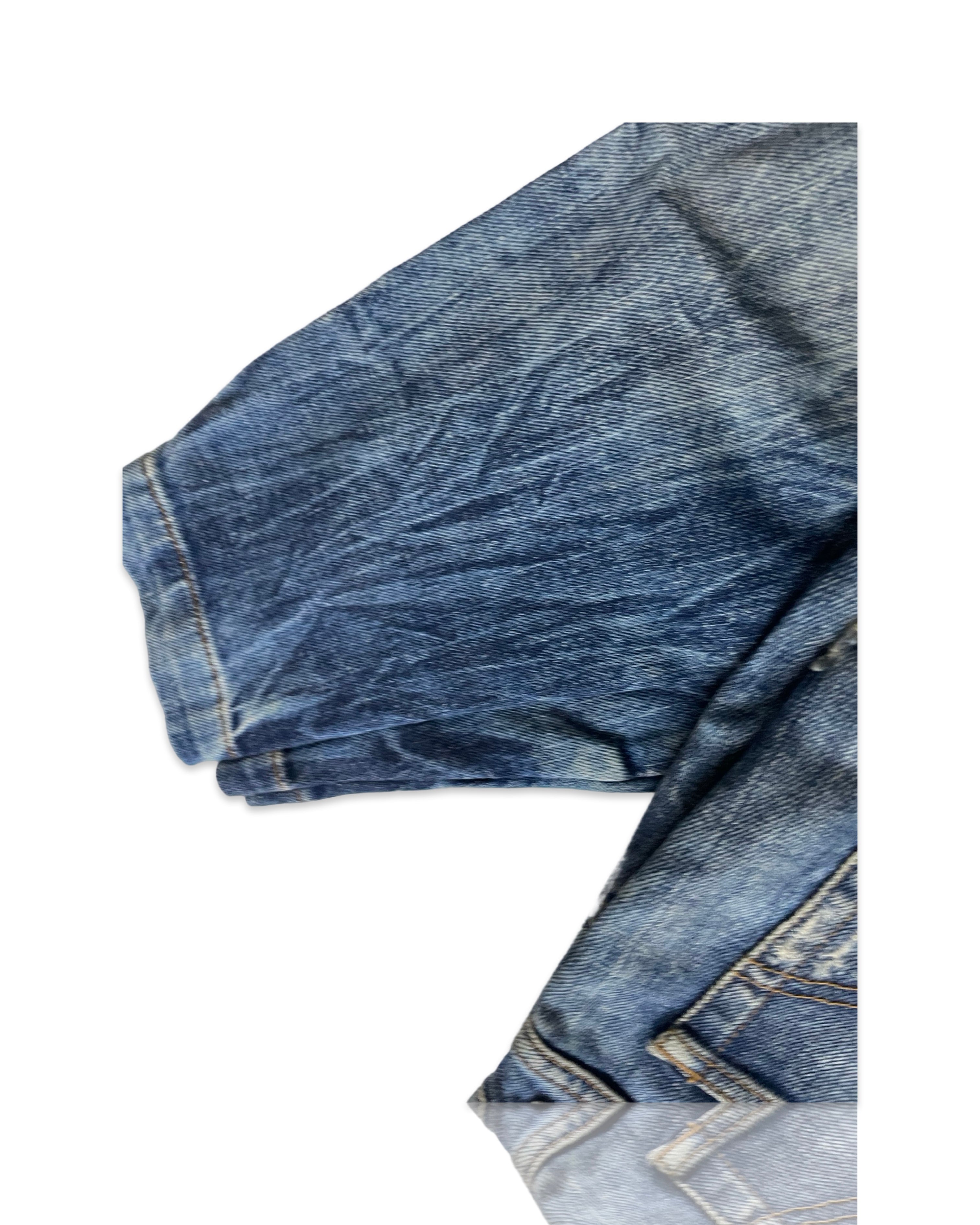 Y2K Vintage Dolce & Gabbana Low Rise Skinny Jeans Dolce & Gabbana Women's Navy and Blue Jeans W34 L29 |SKU 4259