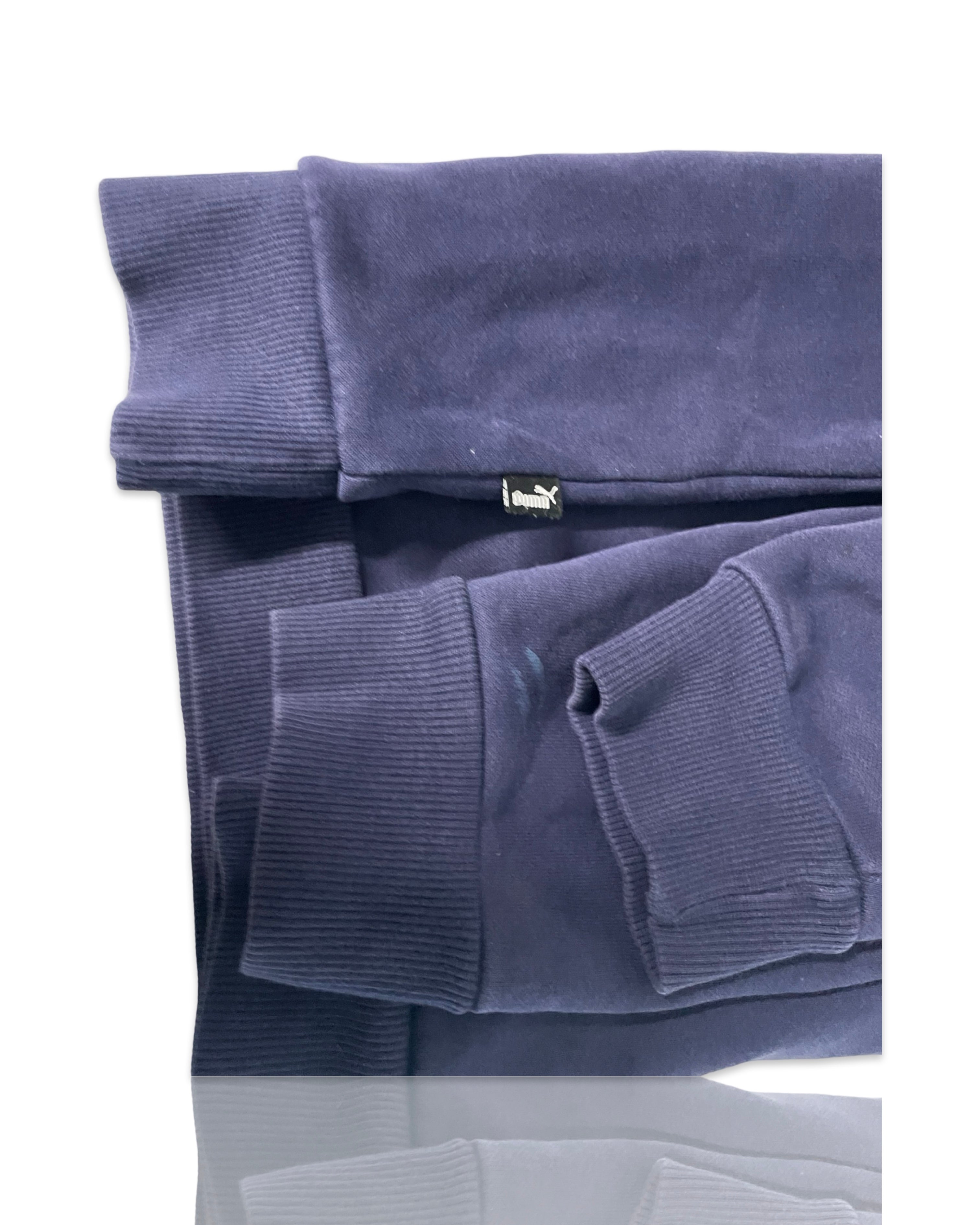 Rare Vintage Puma Sweatshirt / Blue Navy Jumper / Puma Sweater / Pullover Crewneck / Sportswear / Big Logo Printed / Small Fit Size|SKU 4244