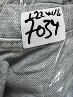 New look cropped Light blue denim jacket #denimjacket #lightblue in UK 10 collar to hem 22 pit to pit 18 sku 7034