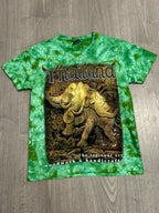 Rare Vintage Thai Tie-Dye Elephant T-Shirt - Size M, L25 W19, SKU 6903