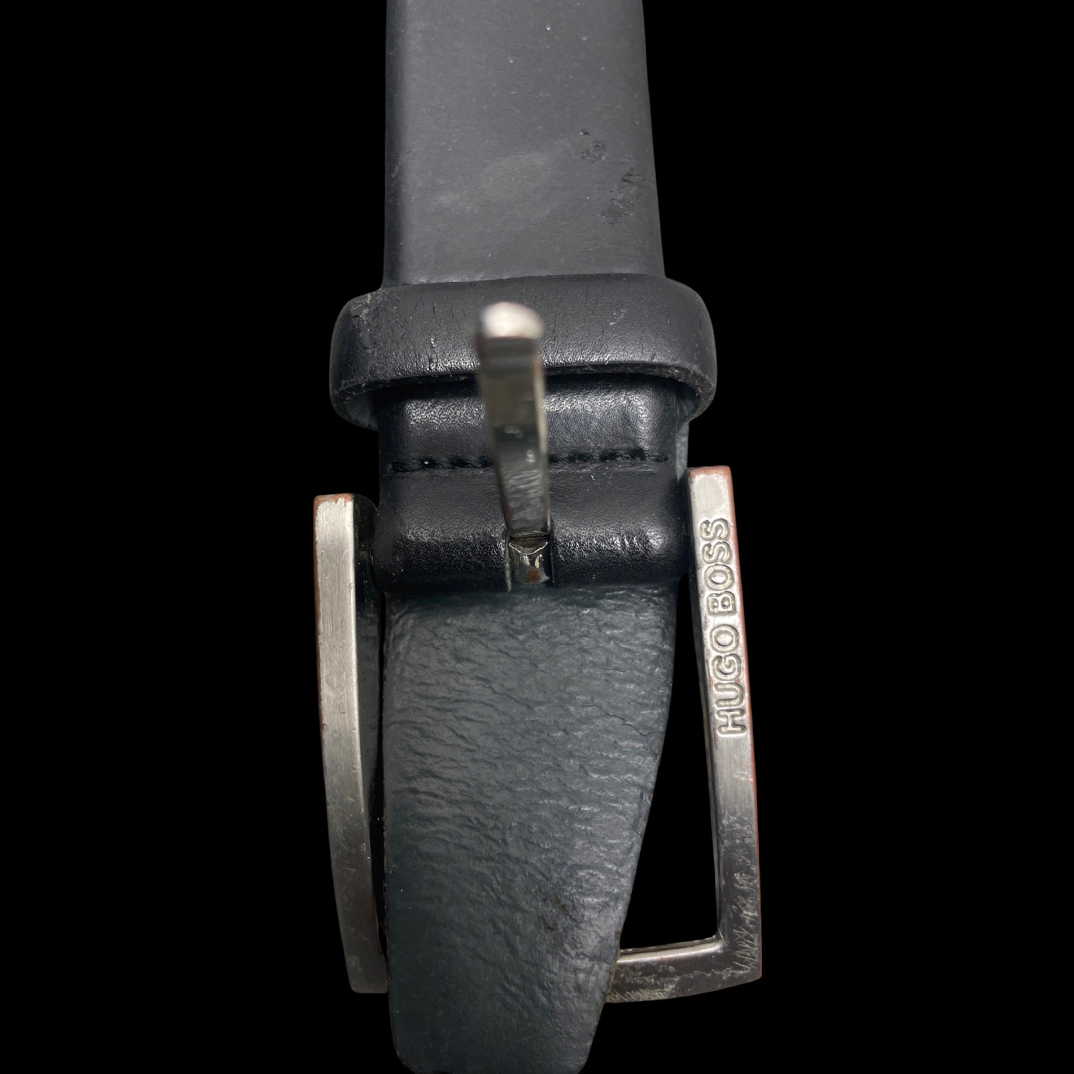 Rubynee Vintage y2k Hugo boss handmade black belt