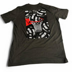  Under Armour Shirt Mens medium Gray Green International Hooping SKU 6844