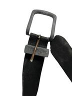 Vintage Wrangler men's black genuine leather belt| L45 | SKU 4482
