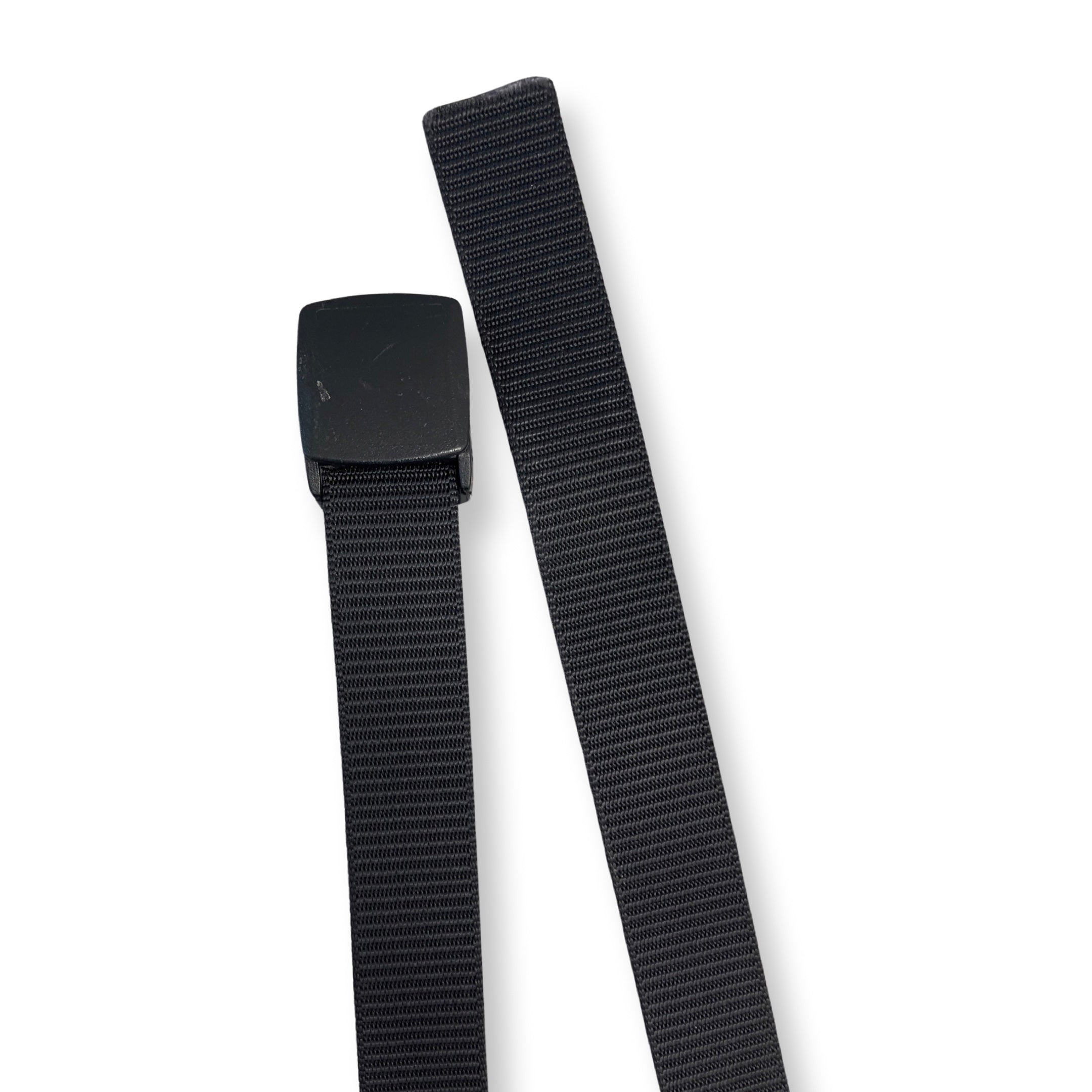Rubynee Vintage y2k mens elastic black braid belt