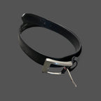 Rubynee Vintage y2k black leather mens belt