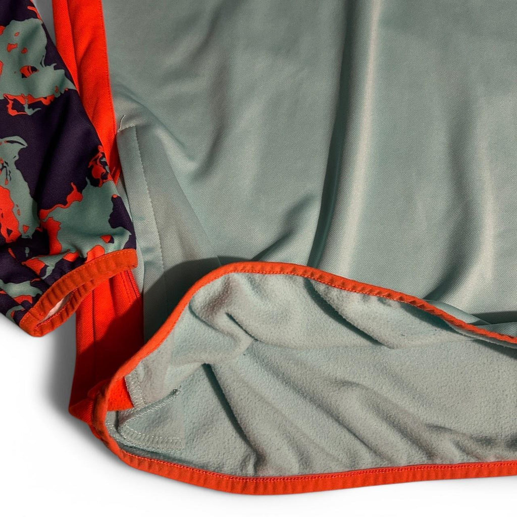 GAA quarter zip sweatshirt in blue and orange in size small #GAA SKU 6863
